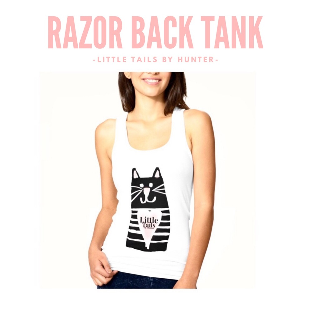 Little Tails Razor Back Tank by Hunter